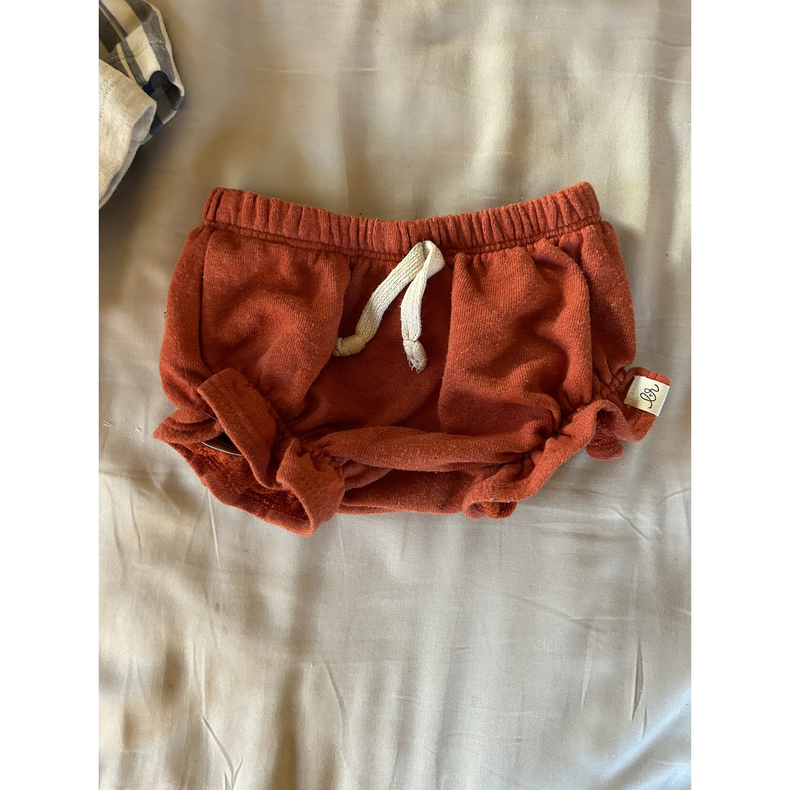 Lulu + Roo Red Orange Shorts Size 18-24m — image 2 of 4